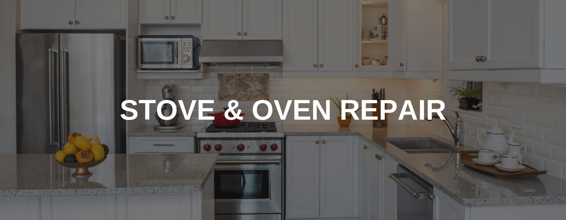 stove repair irving